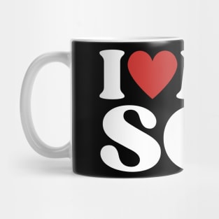 I Love My Son Mug